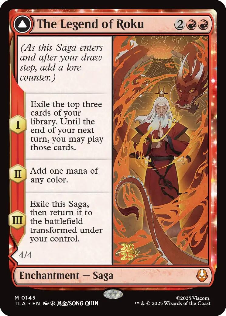The Legend of Roku (145) (Prerelease Cards)