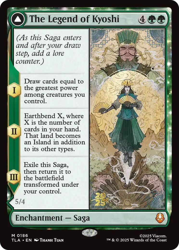 The Legend of Kyoshi (186) (Prerelease Cards)