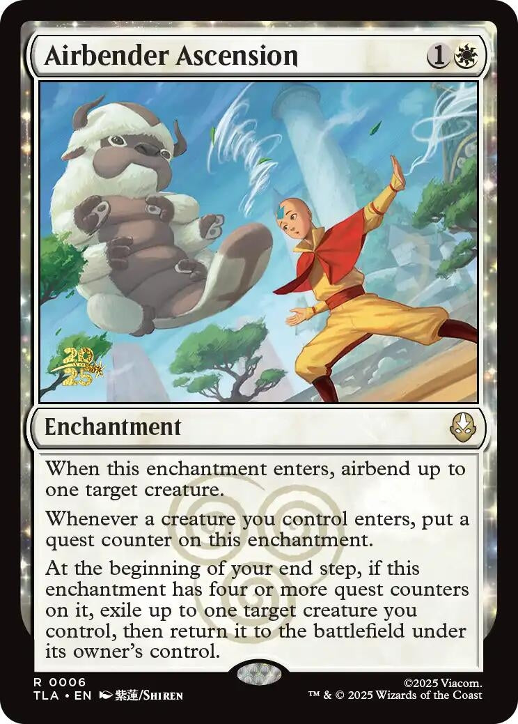 Airbender Ascension (6) (Prerelease Cards)