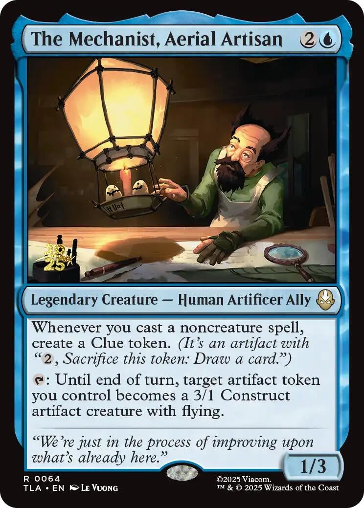 The Mechanist, Aerial Artisan (64) (Prerelease Cards)