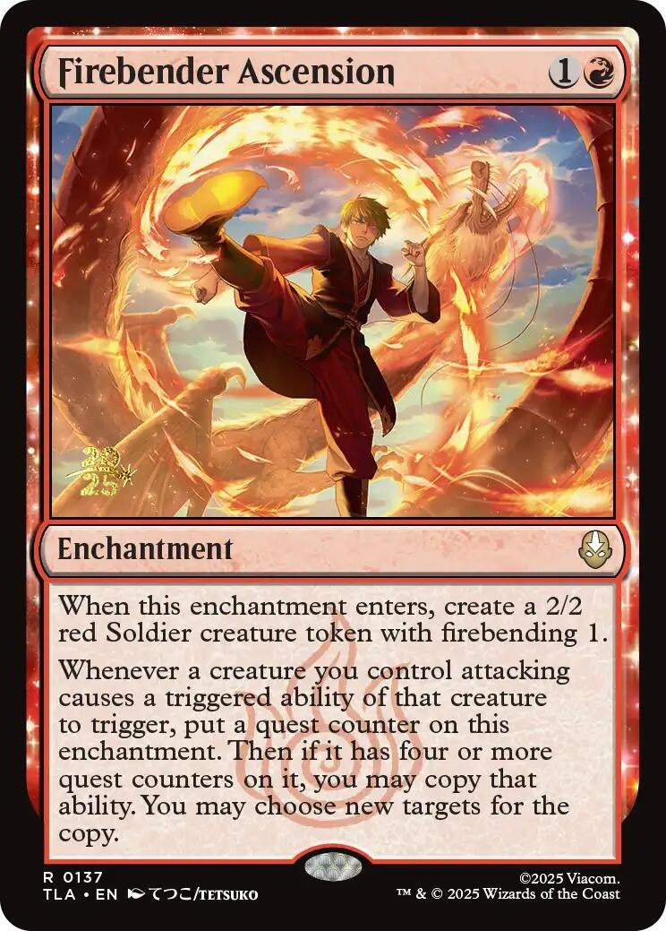 Firebender Ascension (137) (Prerelease Cards)
