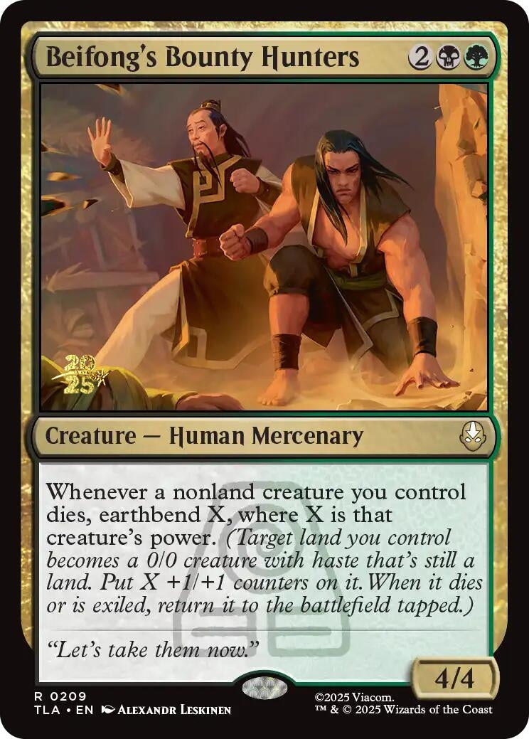 Beifong's Bounty Hunters (209) (Prerelease Cards)