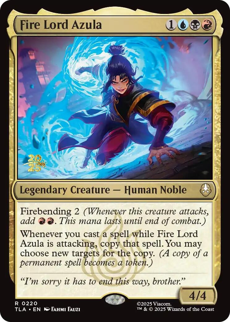 Fire Lord Azula (220) (Prerelease Cards)