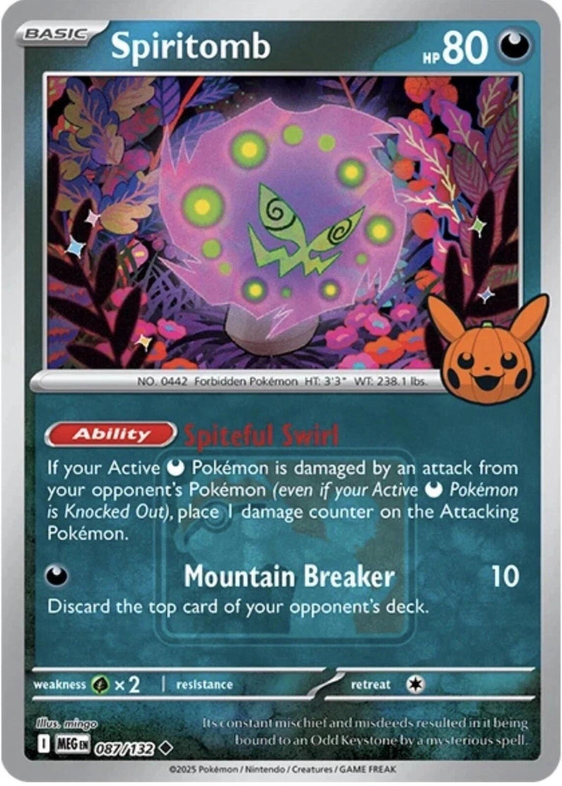 Image for Spiritomb (Trick or Trade Stamped) (087/132) (League & Championship Cards) - Pokemon