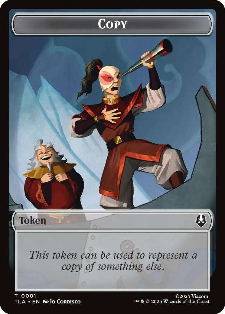Copy (0001) // Spirit Double-Sided Token (1 // 3) (Avatar: The Last Airbender)