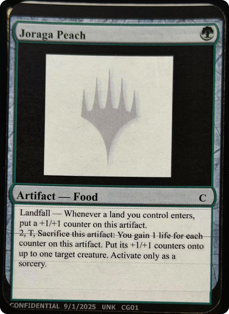 Joraga Peach (Un-Known Event Playtest Cards)