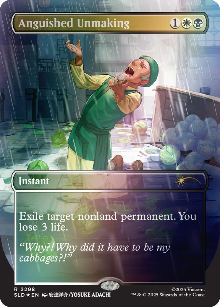Anguished Unmaking (2298) (Rainbow Foil) (2298) (Secret Lair Drop Series)
