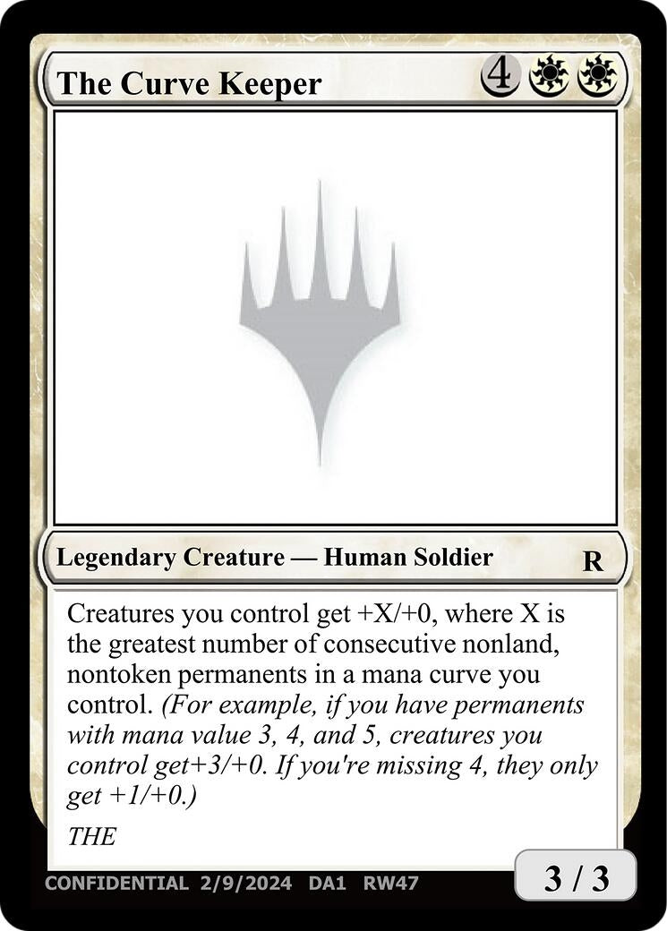 The Curve Keeper (Un-Known Event Playtest Cards)