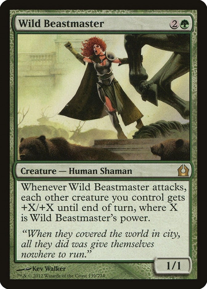 Image for Wild Beastmaster (139) - Magic: The Gathering