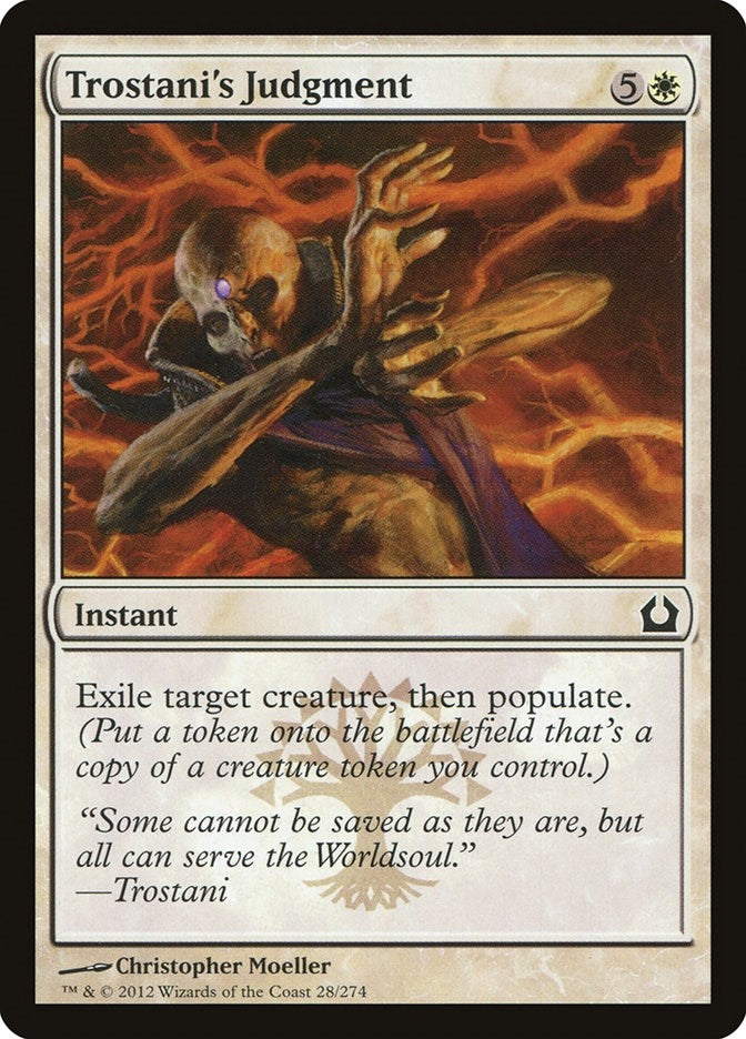 Image for Trostani's Judgment (28) - Magic: The Gathering