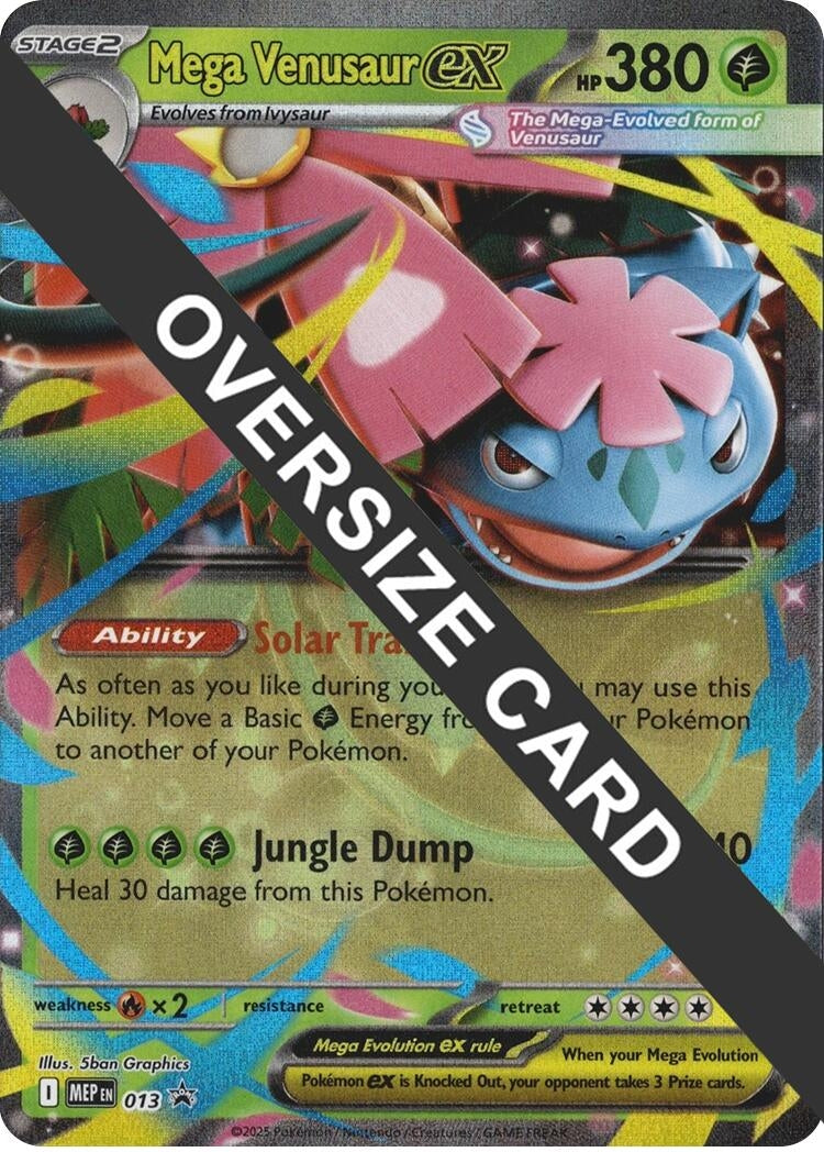 Image for Mega Venusaur ex - 013 (013) (Jumbo Cards) - Pokemon