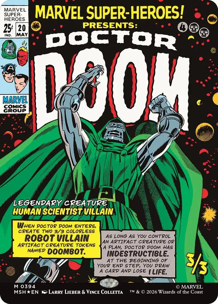 Doctor Doom (Borderless) (394) (Marvel Super Heroes)
