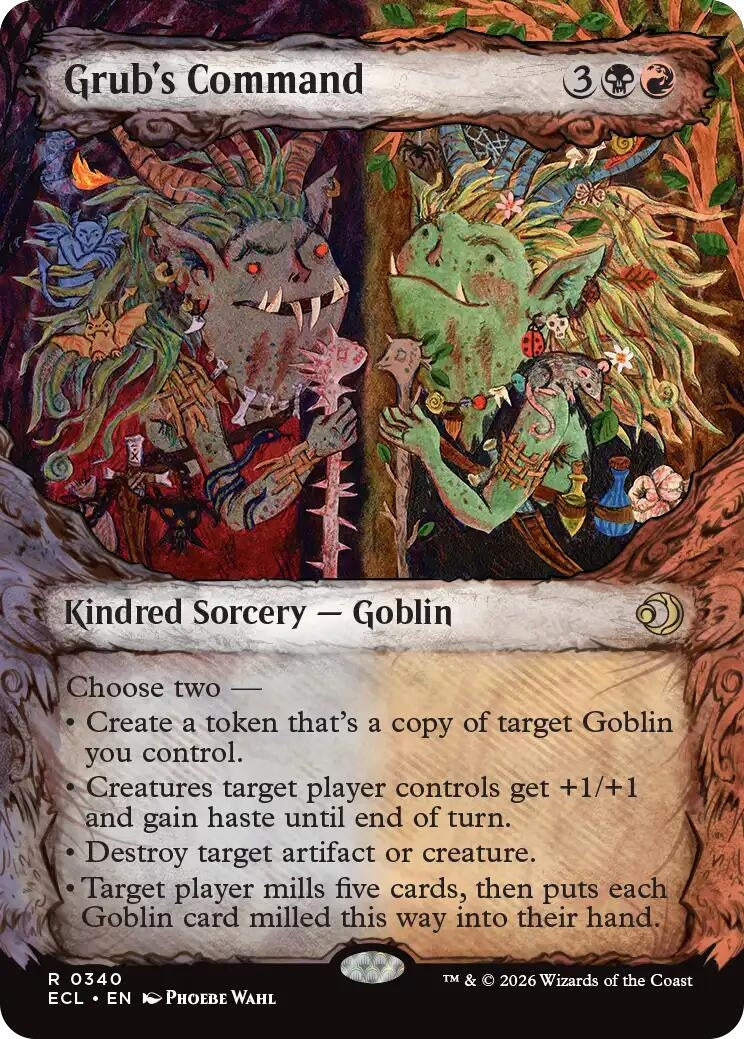 Image for Grub's Command (Showcase) (340) - Magic: The Gathering