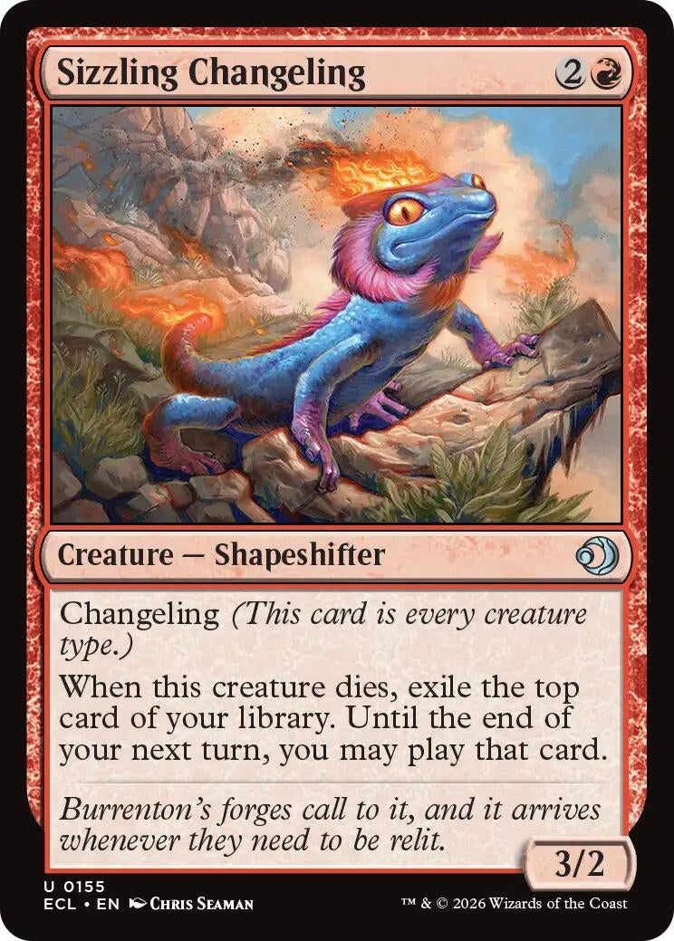 all changeling cards mtg Sizzling Changeling (155) – Infinity Game Lounge
