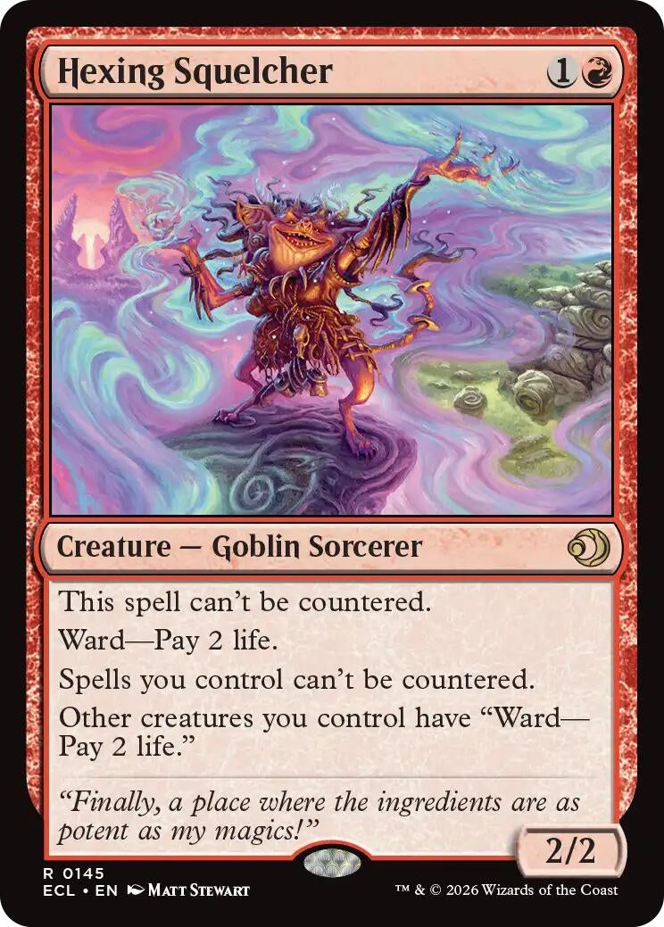 Image for Hexing Squelcher (145) - Magic: The Gathering