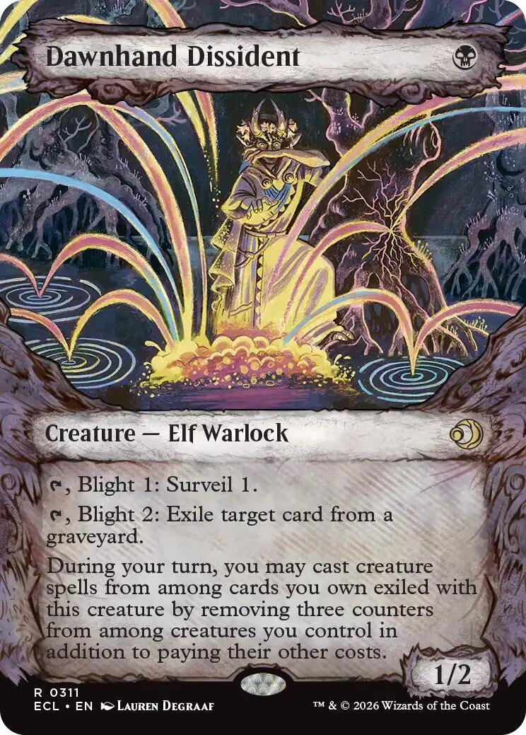 Image for Dawnhand Dissident (Showcase) (311) - Magic: The Gathering