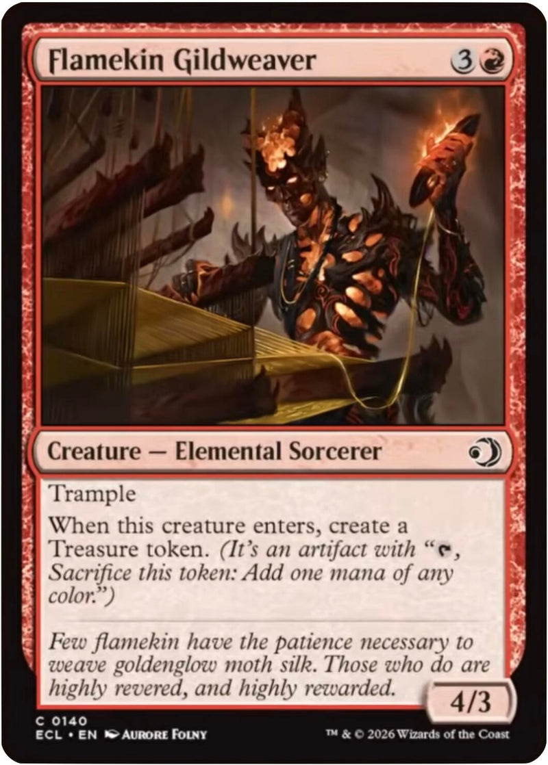 Image for Flamekin Gildweaver (140) - Magic: The Gathering