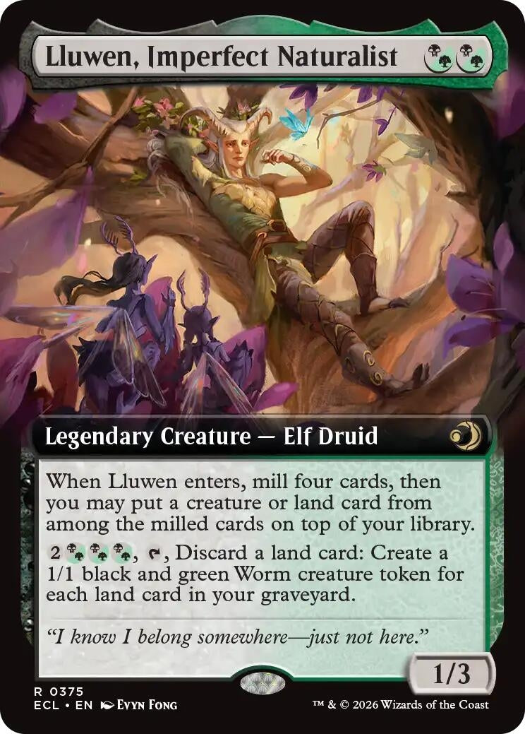 Lluwen, Imperfect Naturalist (Extended Art) (375)