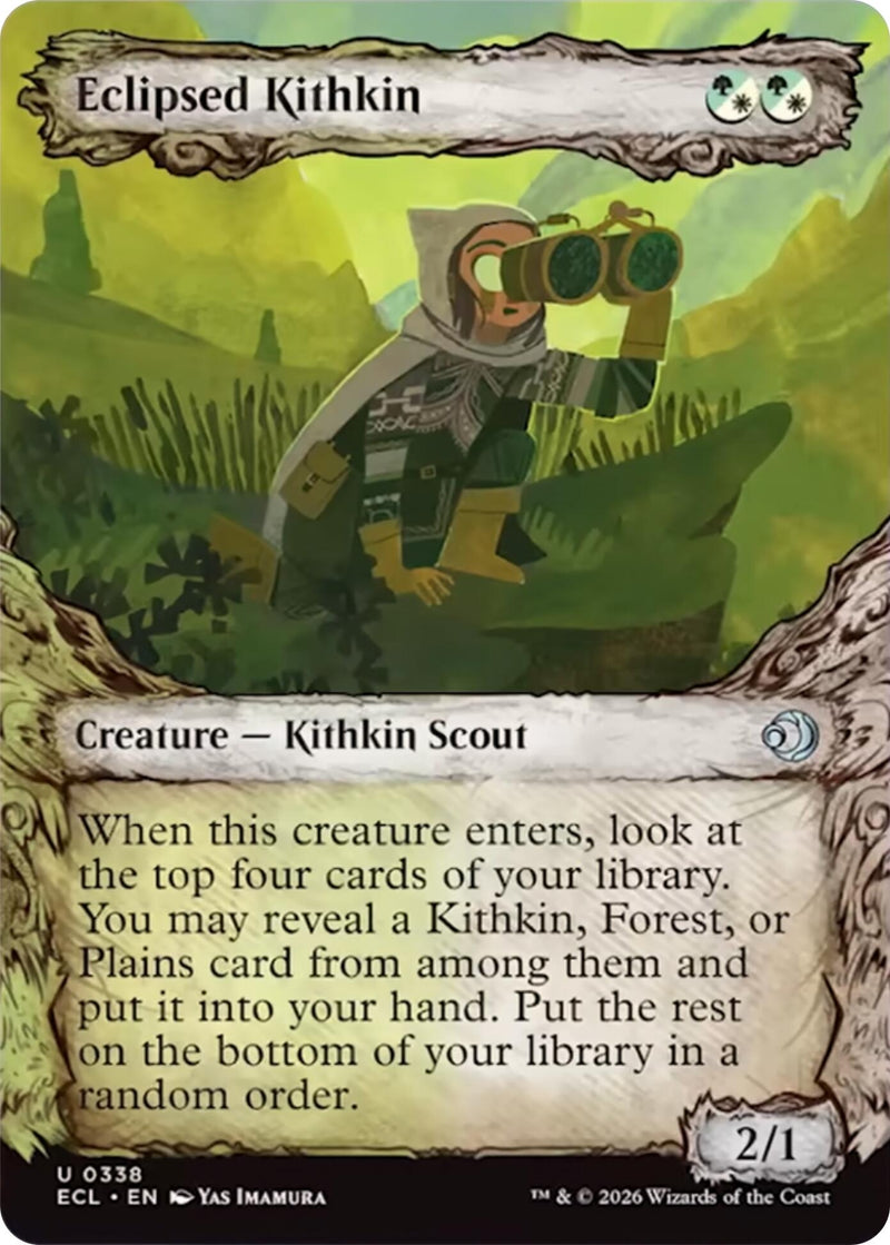 Eclipsed Kithkin (Showcase) (338)