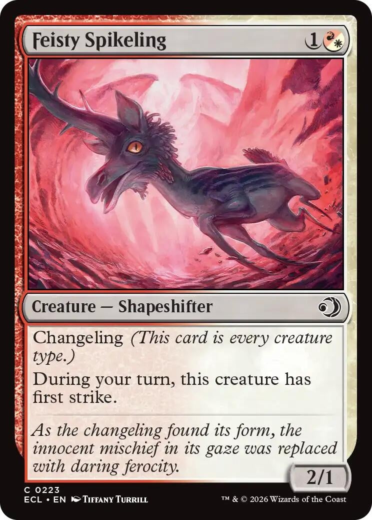 Image for Feisty Spikeling (223) - Magic: The Gathering