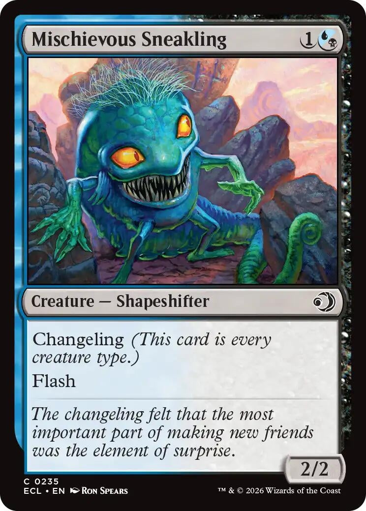 Mischievous Sneakling (235)