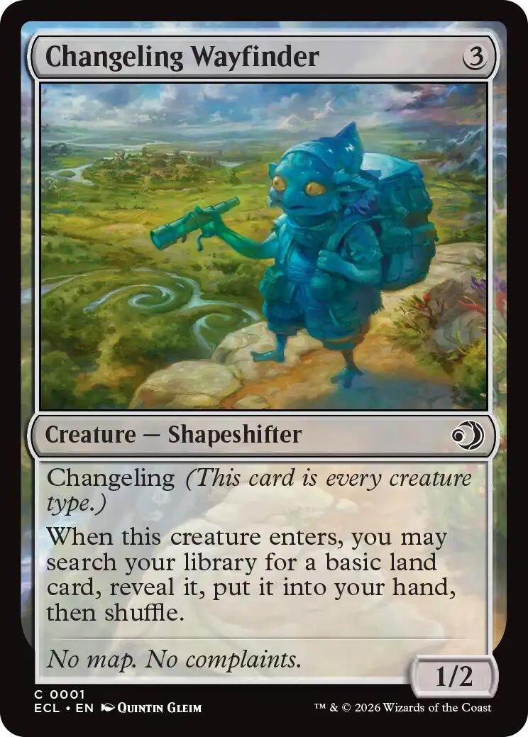 Image for Changeling Wayfinder (1) - Magic: The Gathering