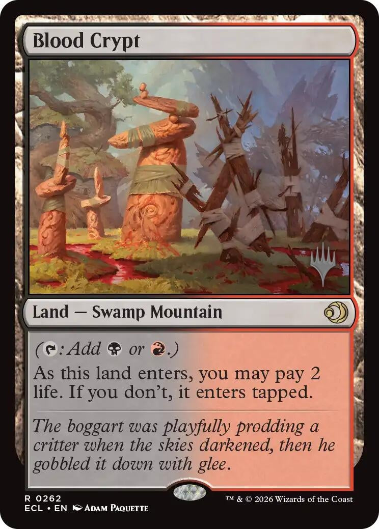 Image for Blood Crypt (262) - Magic: The Gathering