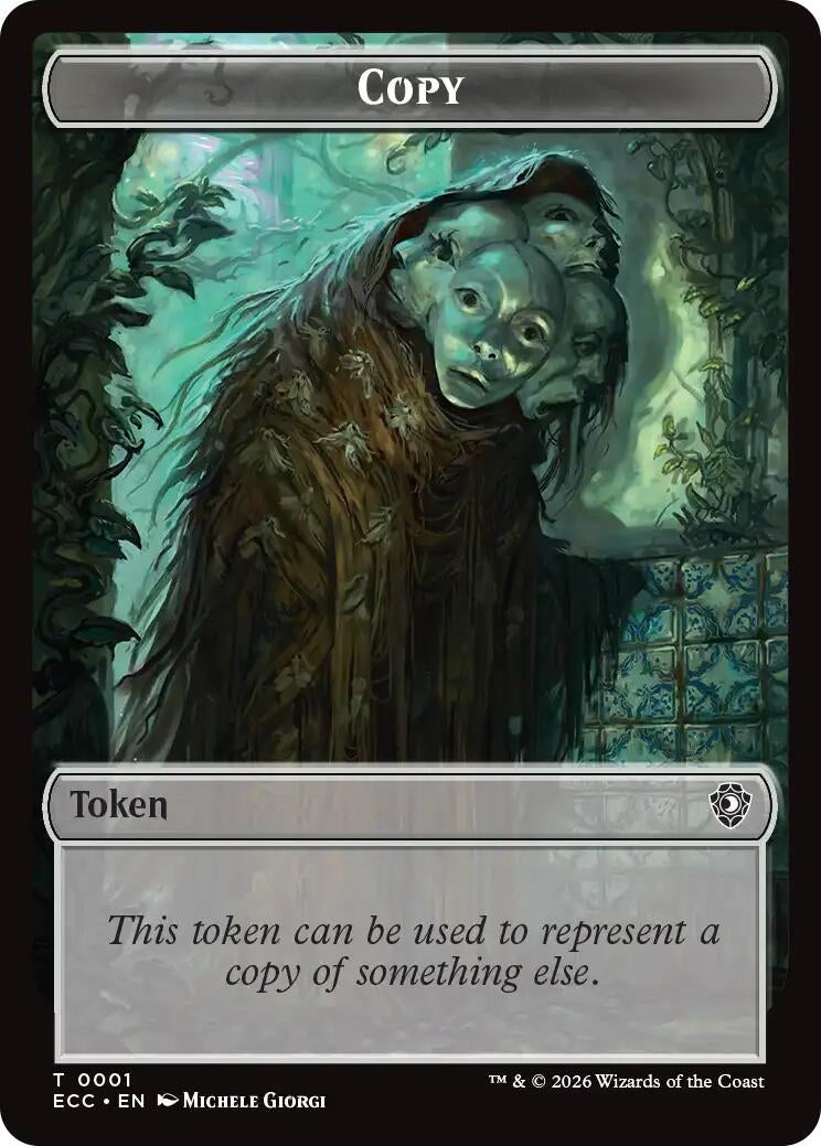 Image for Copy // Shapeshifter Double-Sided Token (1 // 1) - Magic: The Gathering