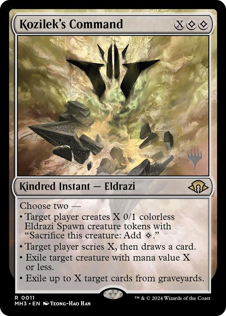 Image for Kozilek's Command (11) (Lorwyn Eclipsed) - Magic: The Gathering