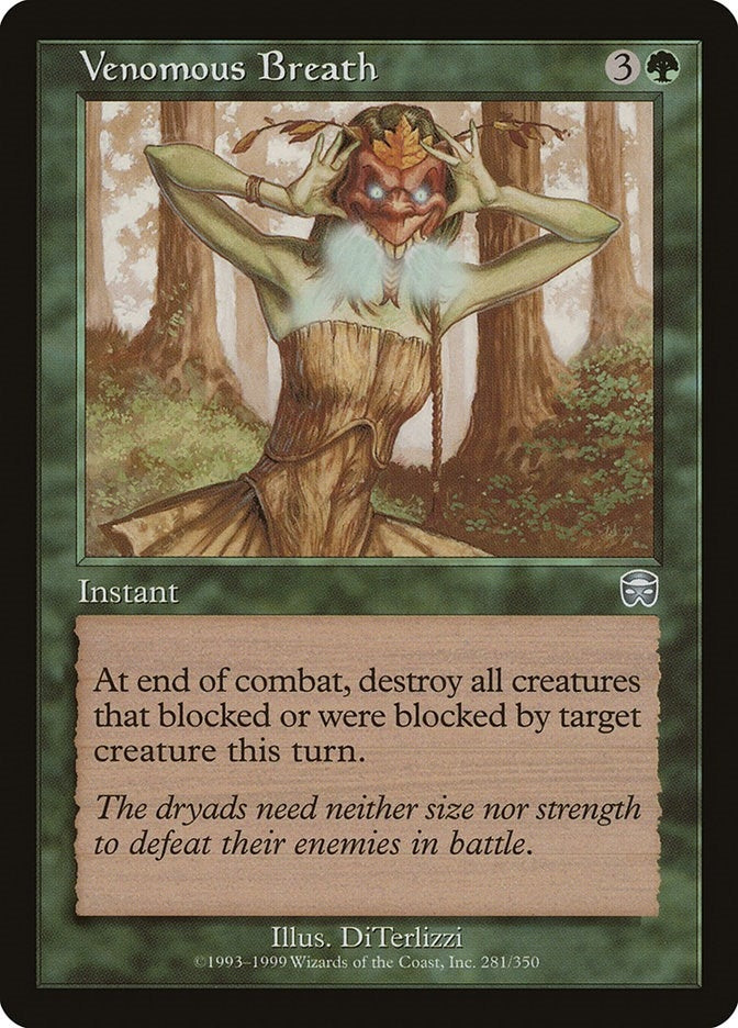 Image for Venomous Breath (281) - Magic: The Gathering