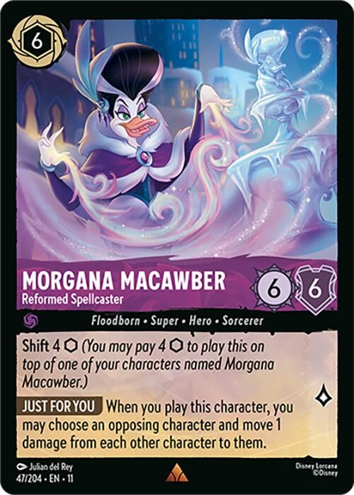 Image for Morgana Macawber - Reformed Spellcaster (47/204) (Winterspell) - Disney Lorcana