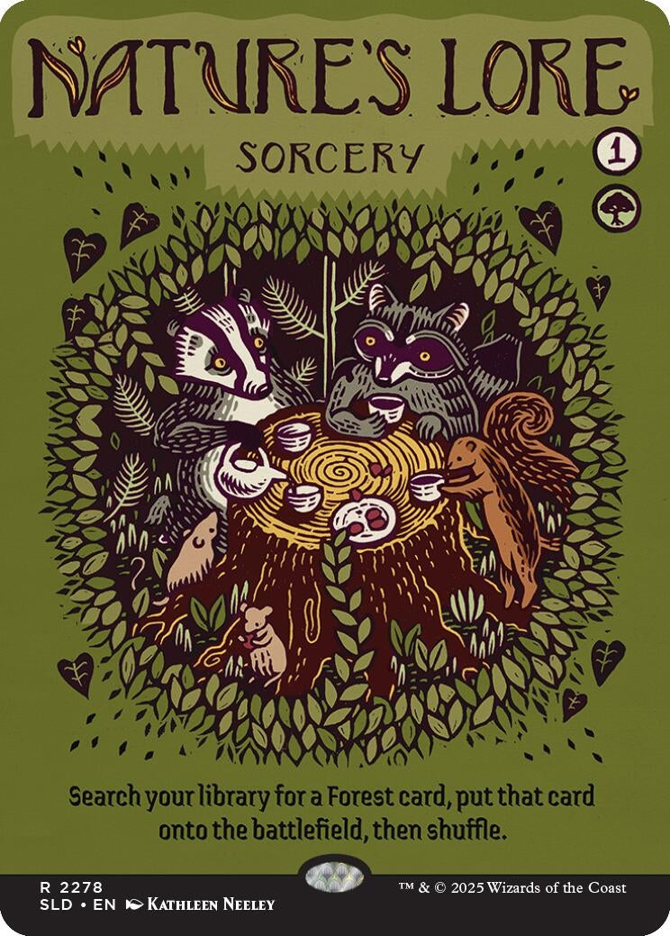 Image for Nature's Lore (2278) (2278) (Secret Lair Drop Series) - Magic: The Gathering