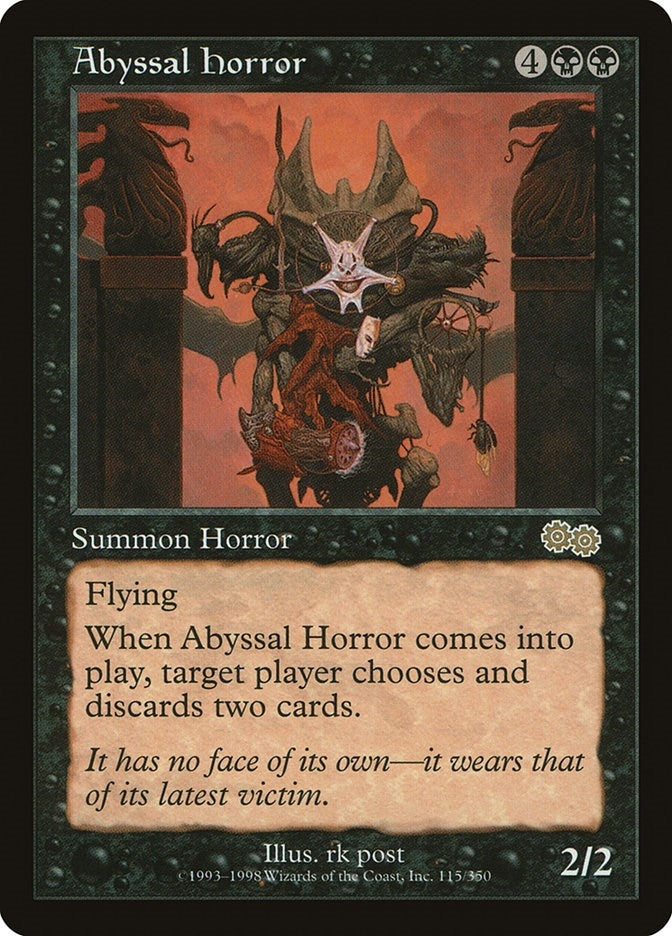 Abyssal Horror (115) (Urza's Saga)