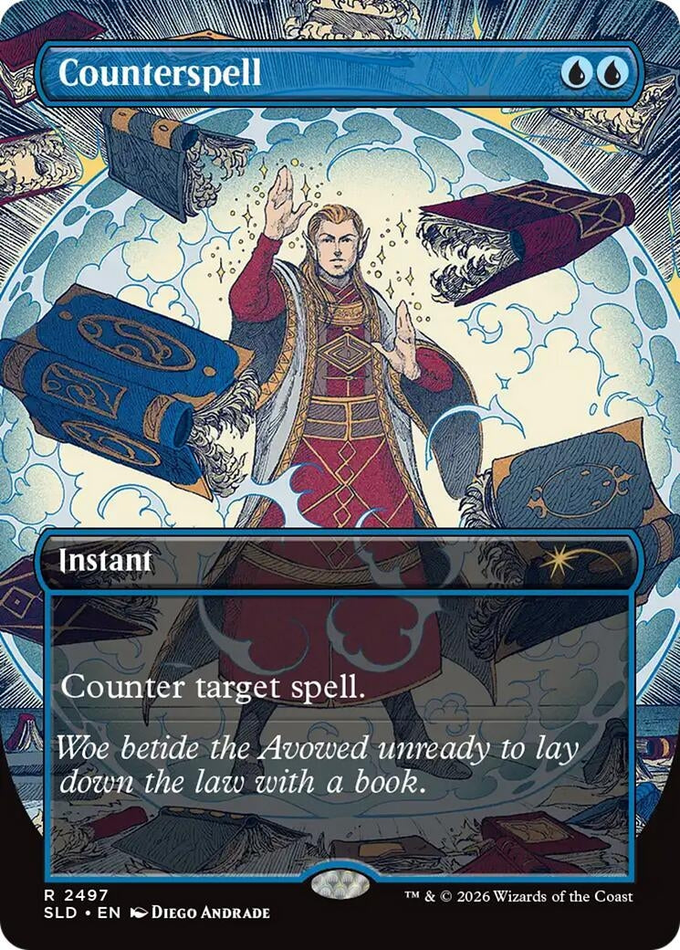 Image for Counterspell (2497) (2497) (Secret Lair Drop Series) - Magic: The Gathering