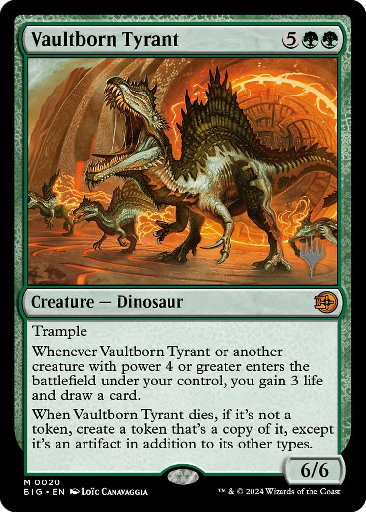 Image for Vaultborn Tyrant (20) (Lorwyn Eclipsed) - Magic: The Gathering
