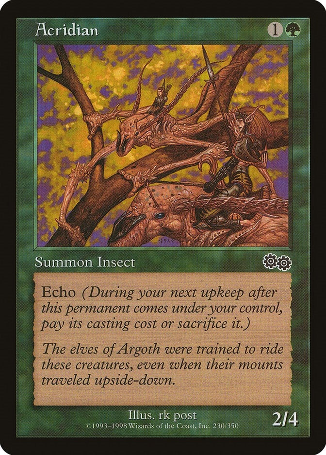 Acridian (230) (Urza's Saga)