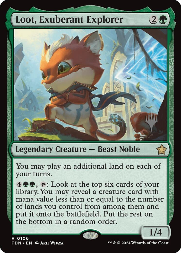 Image for Loot, Exuberant Explorer (106) (Lorwyn Eclipsed) - Magic: The Gathering