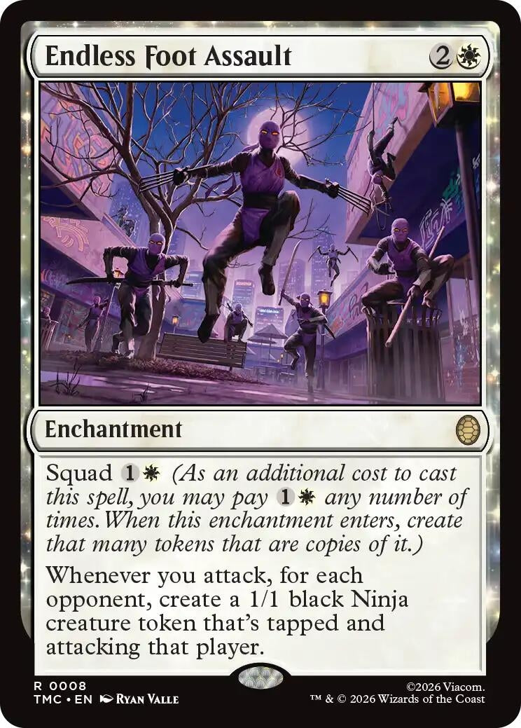 Image for Endless Foot Assault (8) (Teenage Mutant Ninja Turtles) - Magic: The Gathering