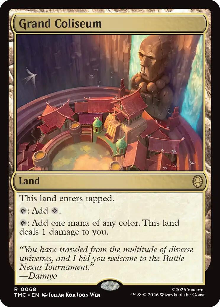 Image for Grand Coliseum (68) (Teenage Mutant Ninja Turtles) - Magic: The Gathering
