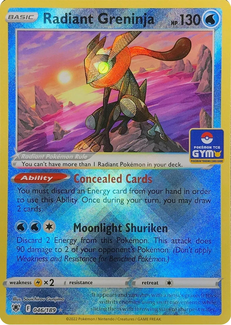 Image for Radiant Greninja (046/189) (League & Championship Cards) - Pokemon
