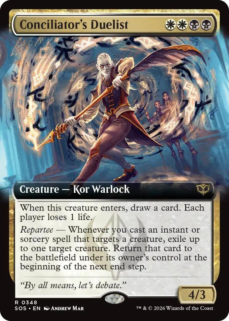 Conciliator's Duelist (Extended Art) (348) (Secrets of Strixhaven)