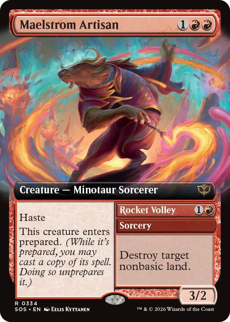 Maelstrom Artisan (Extended Art) (334) (Secrets of Strixhaven)