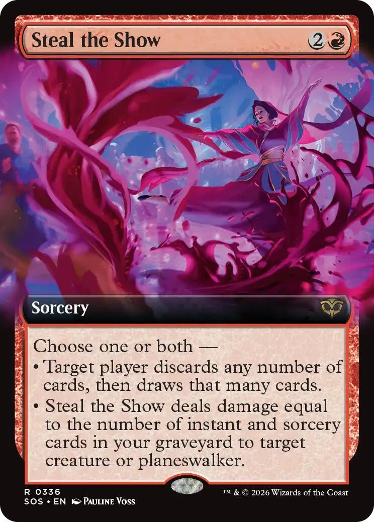 Steal the Show (Extended Art) (336) (Secrets of Strixhaven)