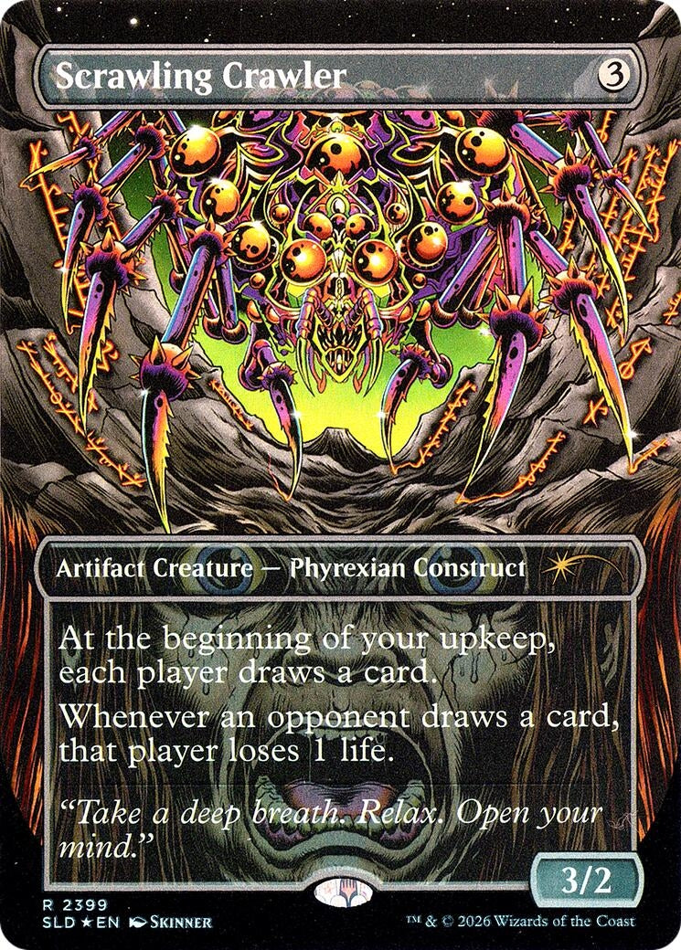 Image for Scrawling Crawler (2399) (Secret Lair Drop Series) - Magic: The Gathering