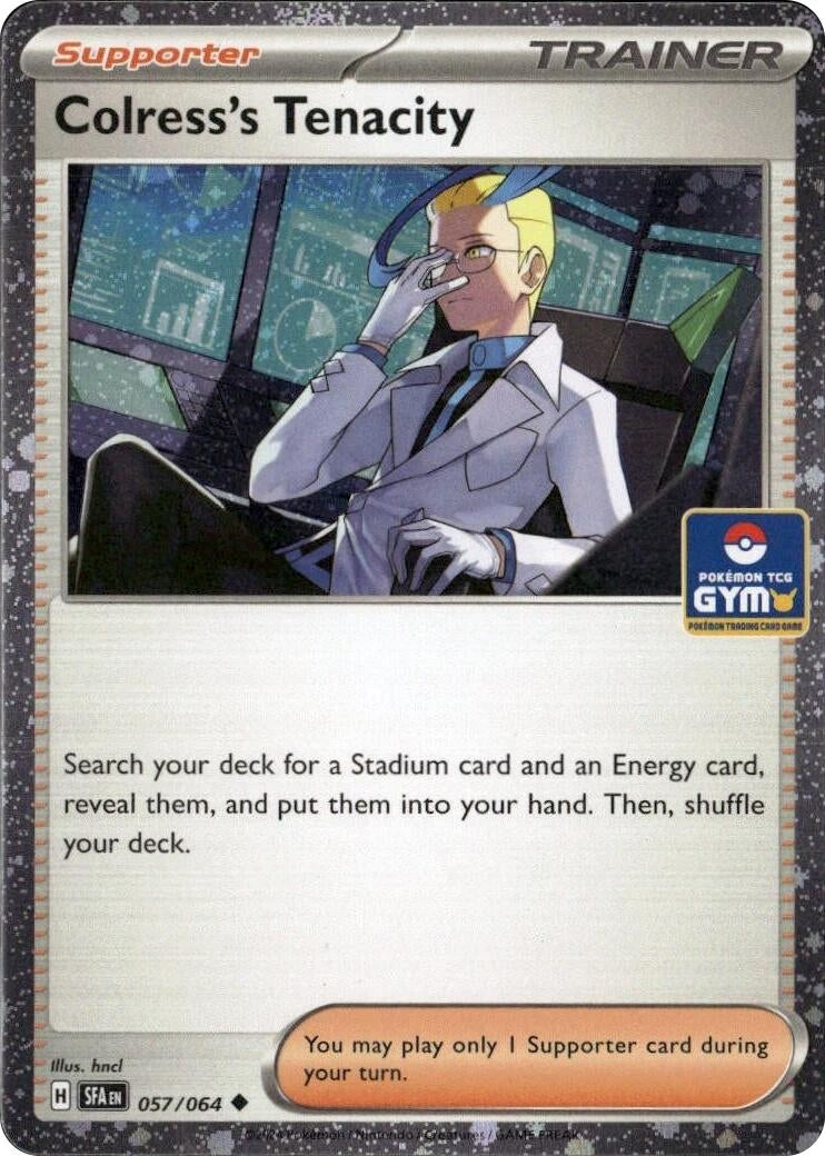 Colress's Tenacity (Gym Stamp Asia Exclusive) (057/064) (Miscellaneous Cards & Products)