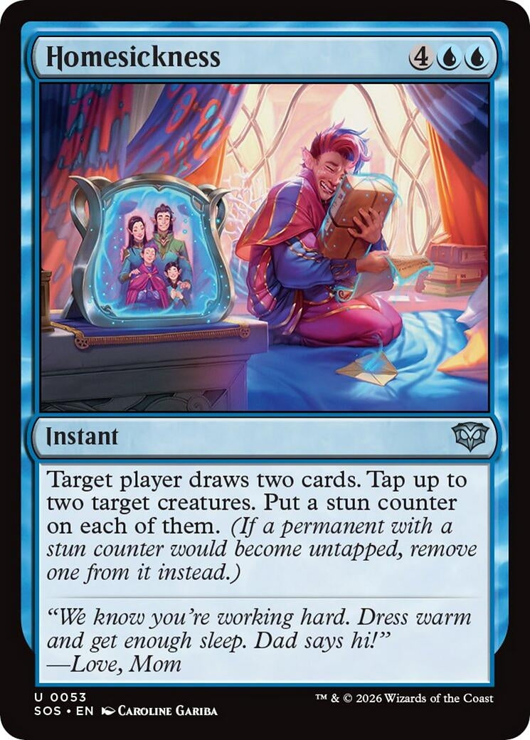 Image for Homesickness (53) (Secrets of Strixhaven) - Magic: The Gathering