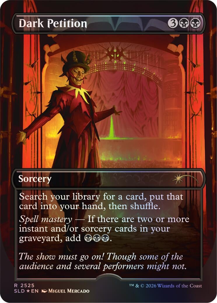 Image for Dark Petition (2525) (Secret Lair Drop Series) - Magic: The Gathering