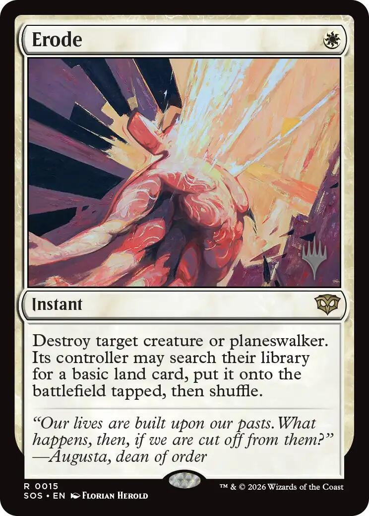 Image for Erode (15) (Promo Pack: Secrets of Strixhaven) - Magic: The Gathering