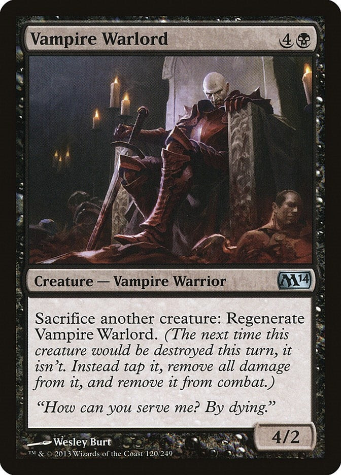 Image for Vampire Warlord (120) - Magic: The Gathering