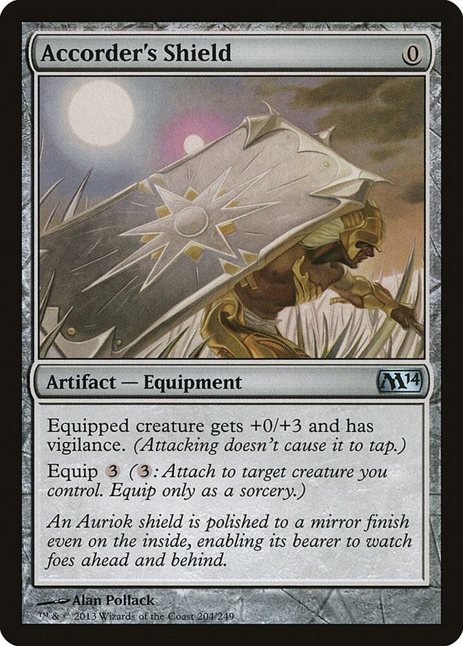 Accorder's Shield (204) (Magic 2014 (M14))